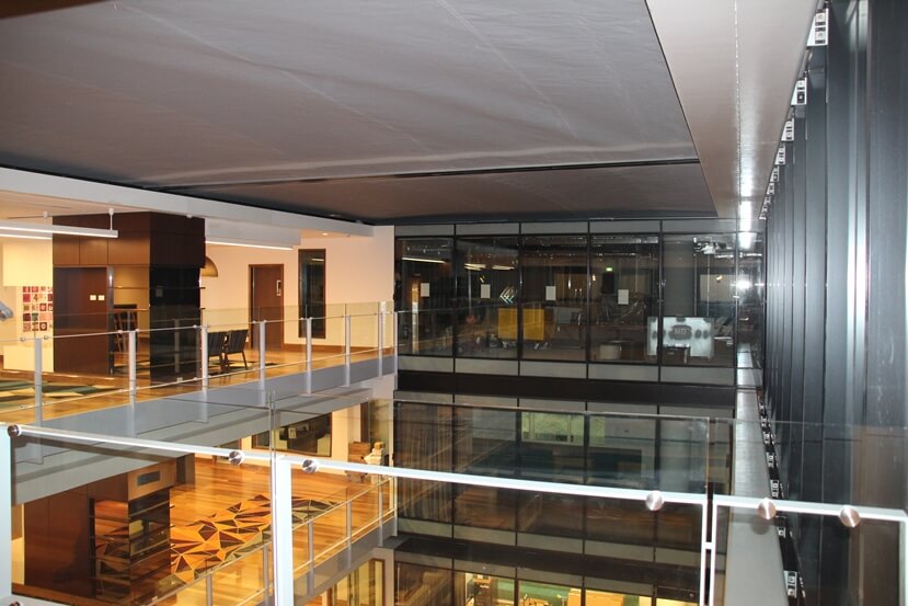 Horizontal Fire Smoke Curtains Metalpress מטלפרס
